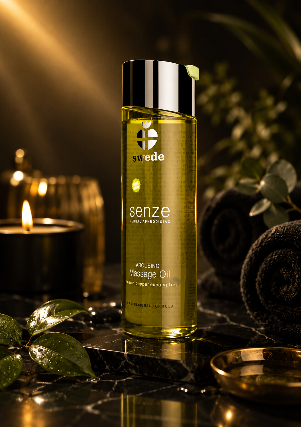 ✨SWEDE - HUILE DE MASSAGE APHRODISIAQUE AUX HERBES-75 ML