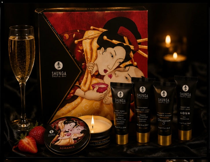 SHUNGA - KIT SECRET GEISHA FRAISES ET CAVA