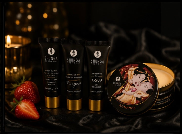 SHUNGA - KIT SECRET GEISHA FRAISES ET CAVA