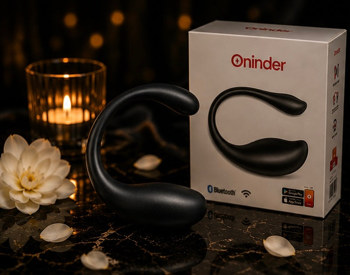 ONINDER - OEUF VIBRANT CONNECTÉ NOIR
