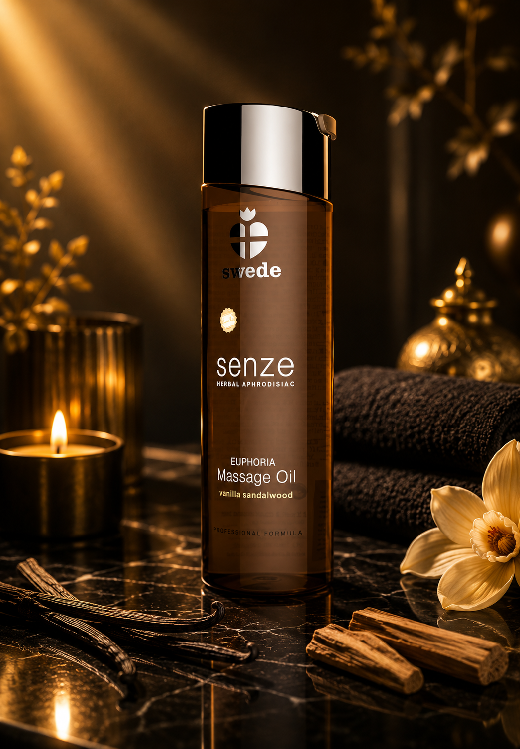 ✨SWEDE - HUILE DE MASSAGE APHRODISIAQUE AUX HERBES-75 ML