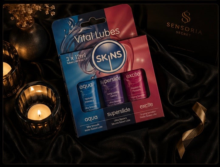 SKYN-Kit Découverte Lubrifiant(Aqua, Superslide &Excite)