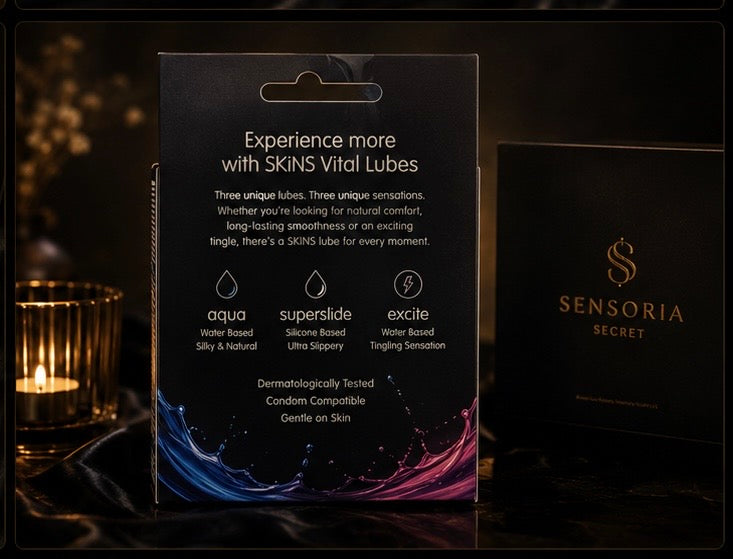 SKYN-Kit Découverte Lubrifiant(Aqua, Superslide &Excite)