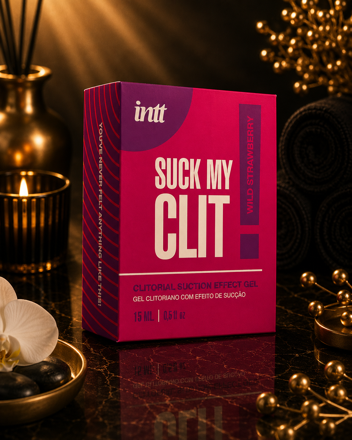 ✨INTT – Gel effet succion "Suck My Clit" – 15 ml