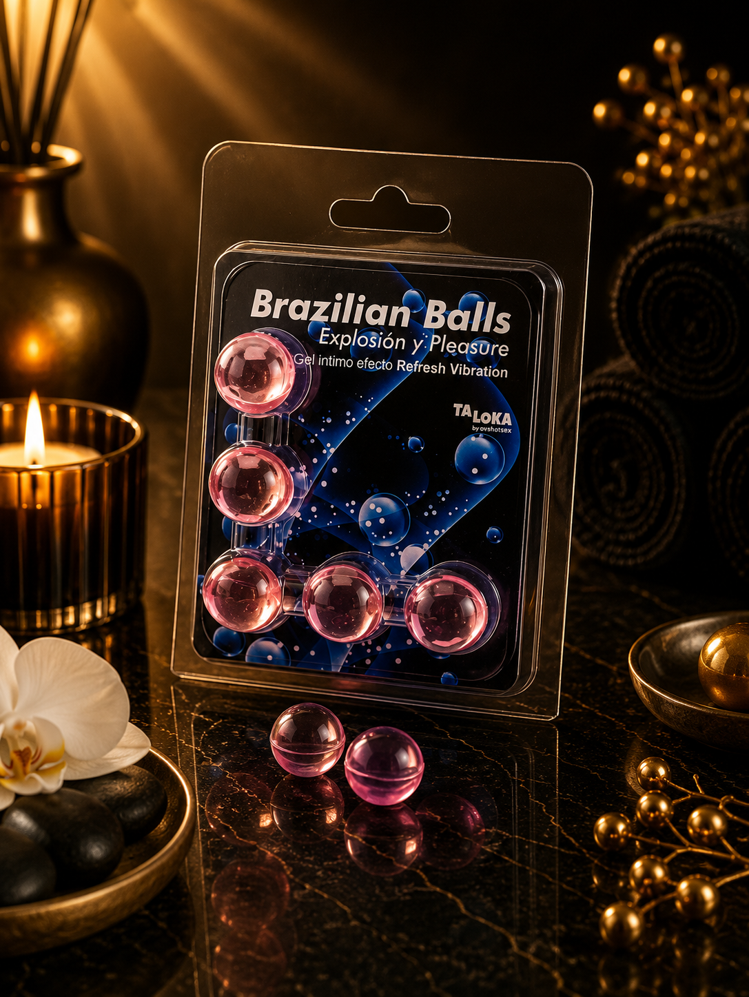✨Taloka – Billes de gel stimulant – 5 unités