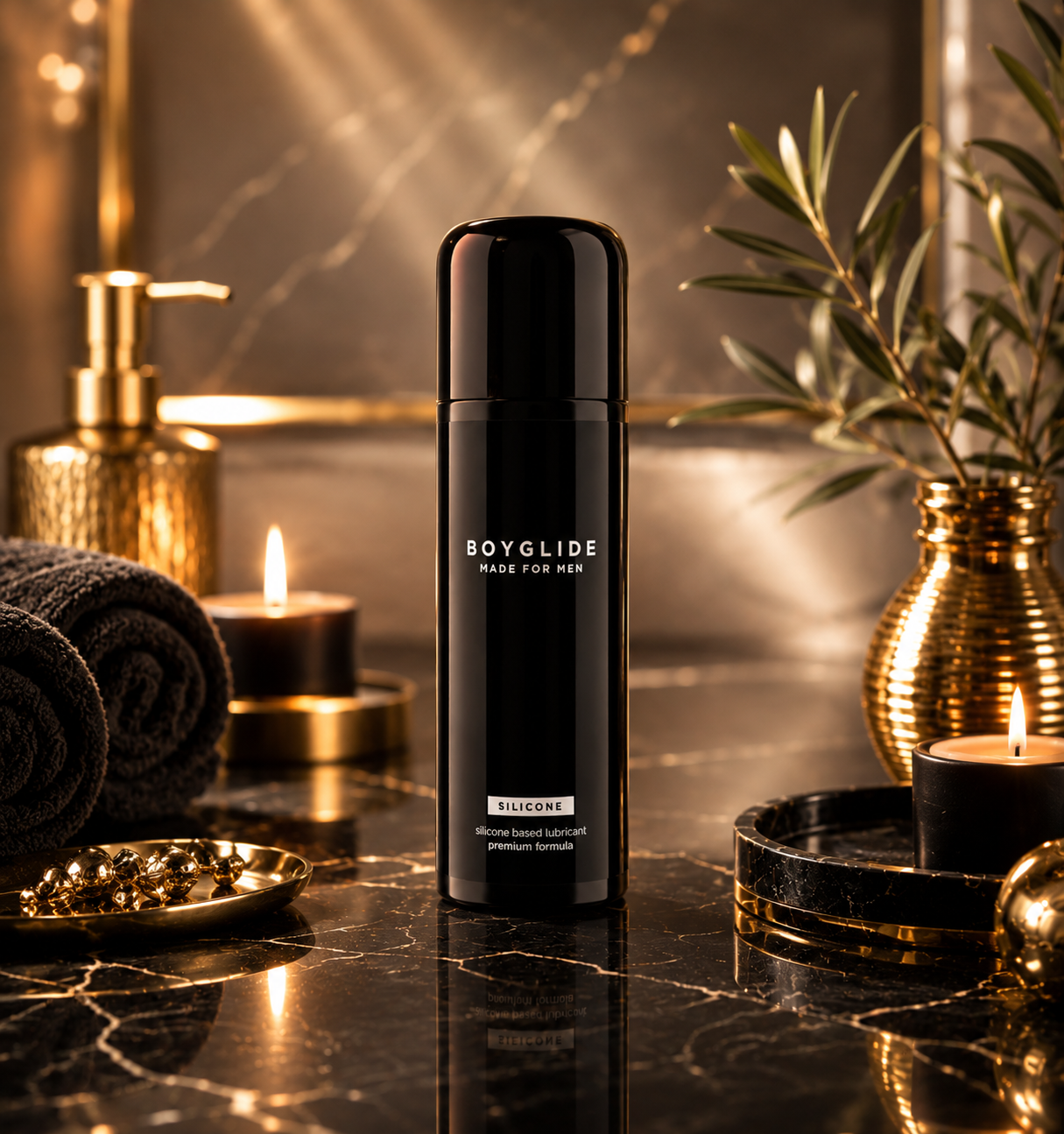 ✨Intimateline Boyglide – Lubrifiant silicone pour homme – 100 ml