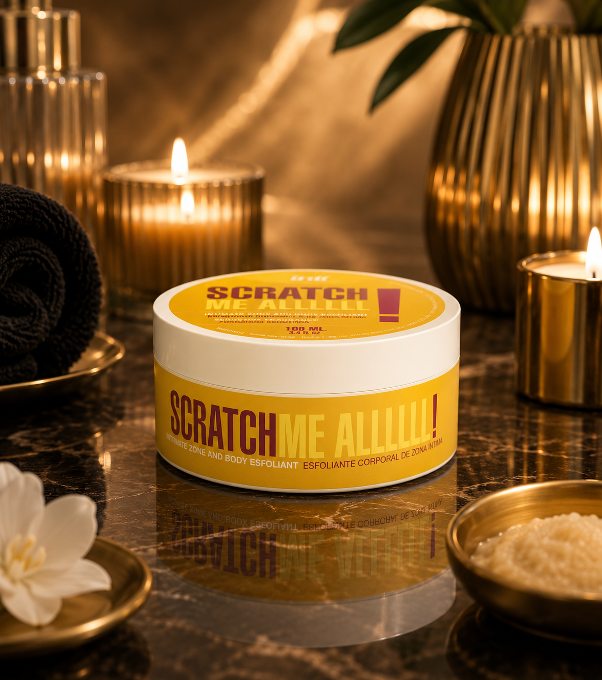 ✨INTT Scratch Me All – Gel exfoliant corps & zones intimes – 100 ml