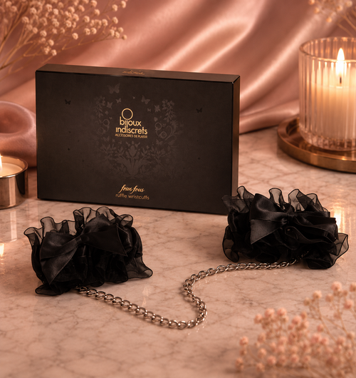 ✨Bijoux Indiscrets – Frou Frou Menottes Organza