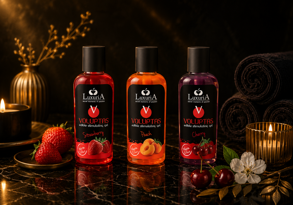 ✨LUXURIA -GEL DE MASSAGE COMESTIBLE EFFET CHAUFFANT - 100 ML