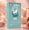 ✨Control – Ice Feel Cool (Boîte de 10 Préservatifs Effet Fraîcheur)