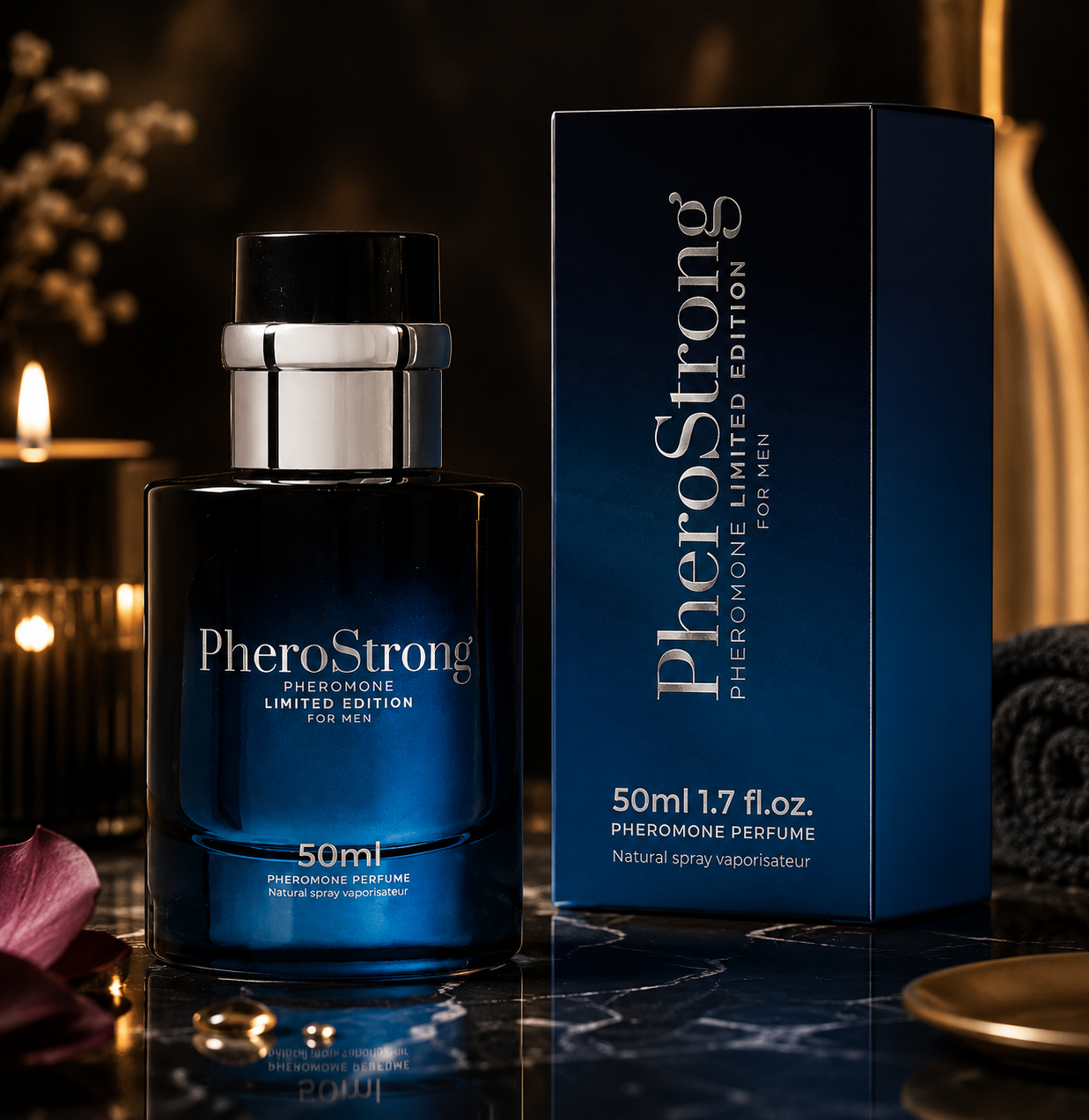 ✨PheroStrong – Parfum aux Phéromones Homme 50 ml