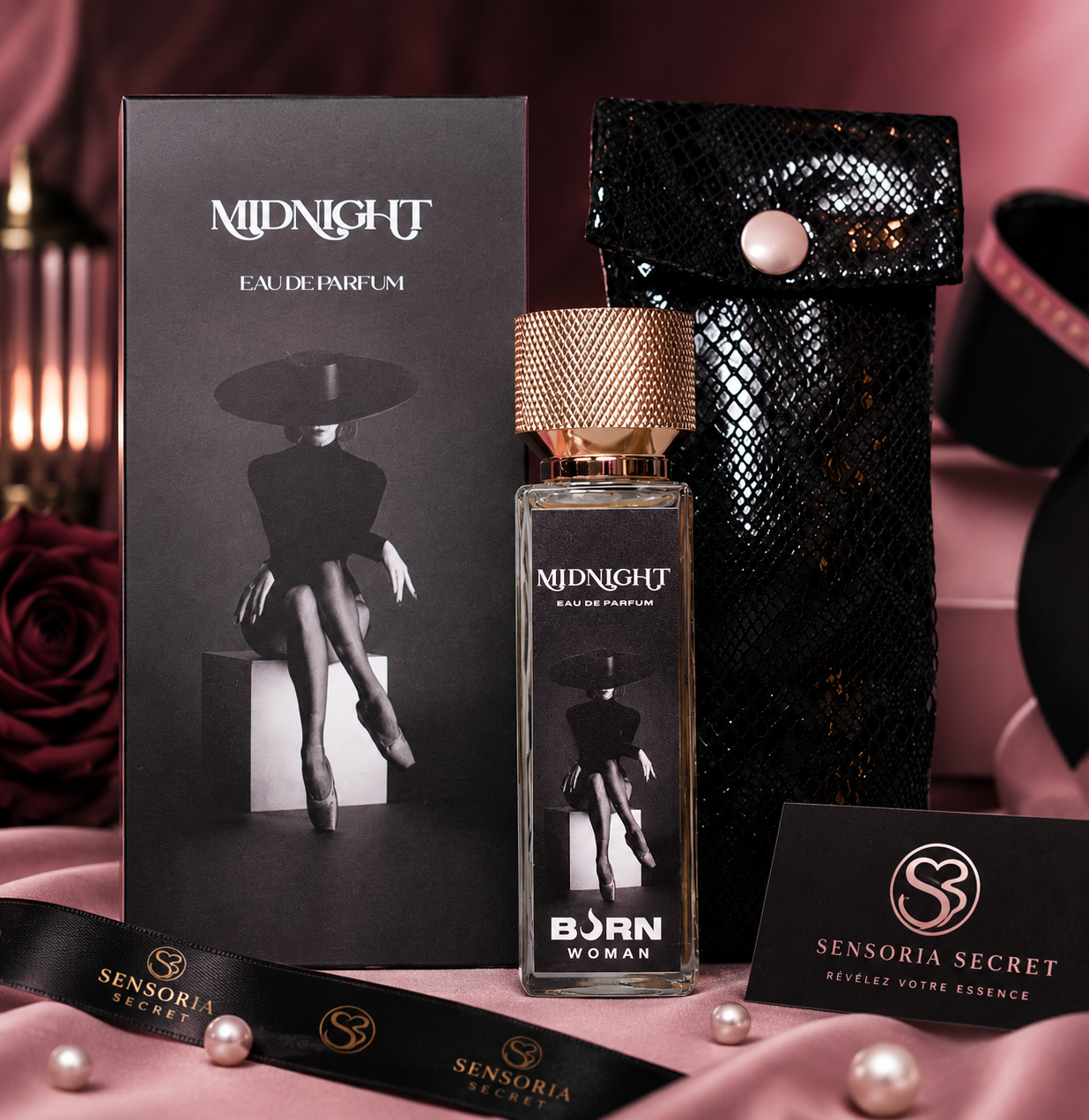✨Burn Midnight – Eau de Parfum Femme 20 ml