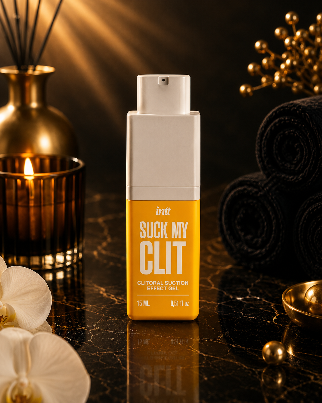 ✨INTT – Gel effet succion "Suck My Clit" – 15 ml