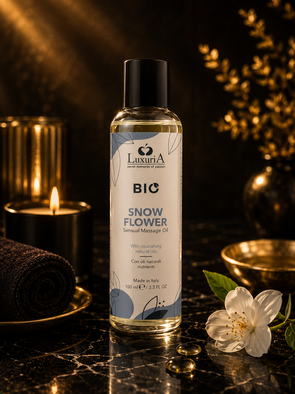 ✨LUXURIA - HUILE DE MASSAGE BIO-100 ML