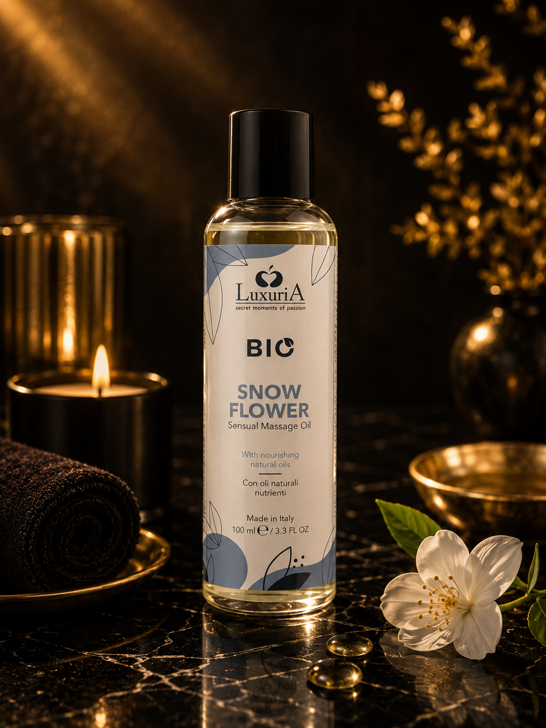 ✨LUXURIA - HUILE DE MASSAGE BIO-100 ML