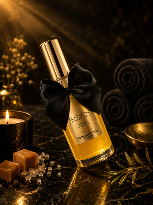 ✨BIJOUX - HUILE DE MASSAGE EFFET CHALEUR-100ML