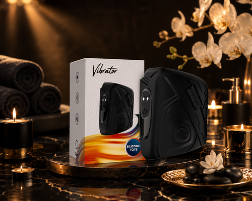 ✨ARMONY - MASTURBATEUR & VIBRATEUR NOIR