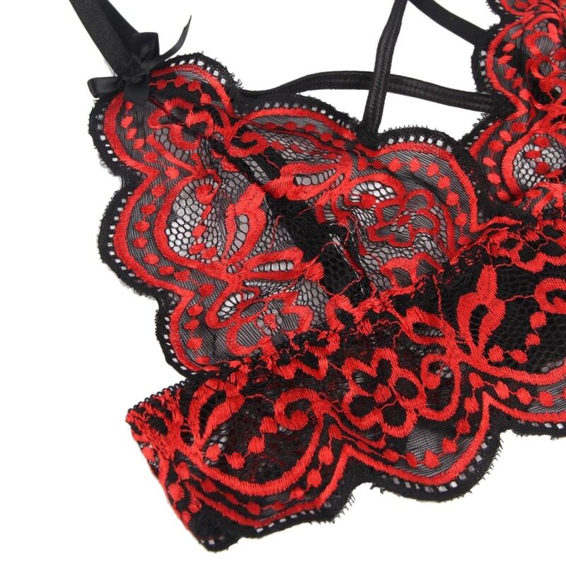 ✨Subblime Ensemble Dentelle Rouge & Noire