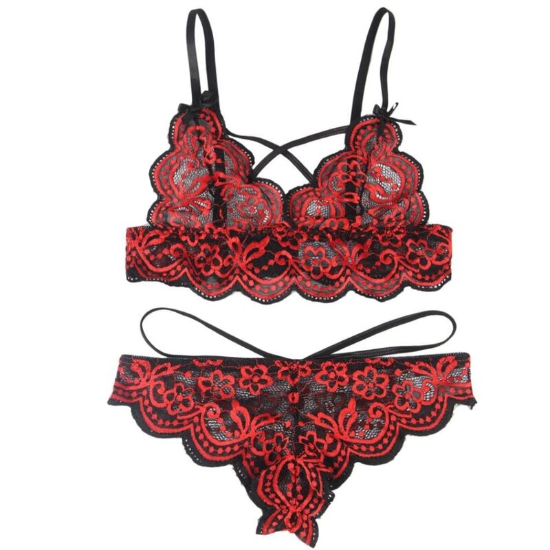 ✨Subblime Ensemble Dentelle Rouge & Noire