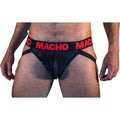 ✨Macho MX26X2 – Jockstrap Noir/Rouge