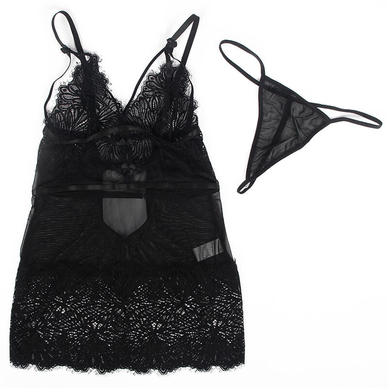 ✨Subblime Babydoll Dentelle Noire Premium